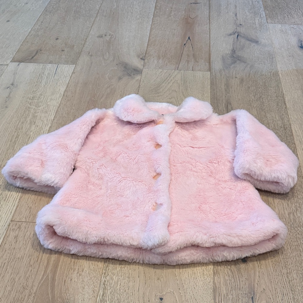 Saks Fifth Avenue Pink Kids Pea Coat